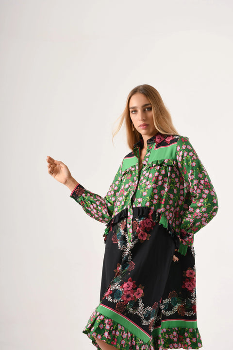 Vestido Sandro Floral - Talla M