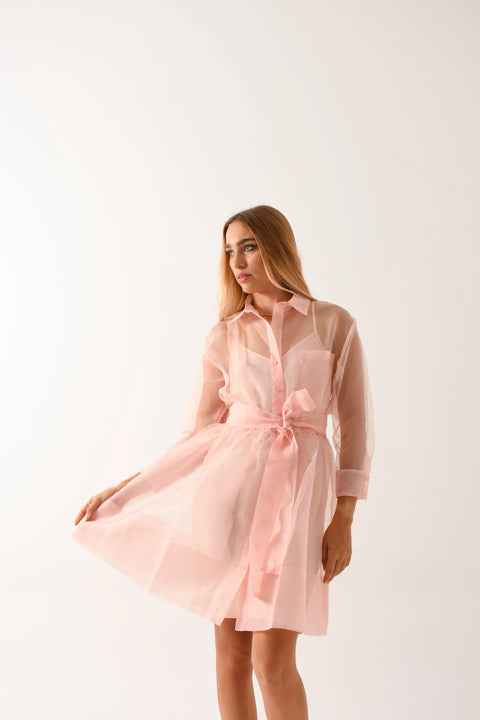 Vestido Maje Rosa - Talla S